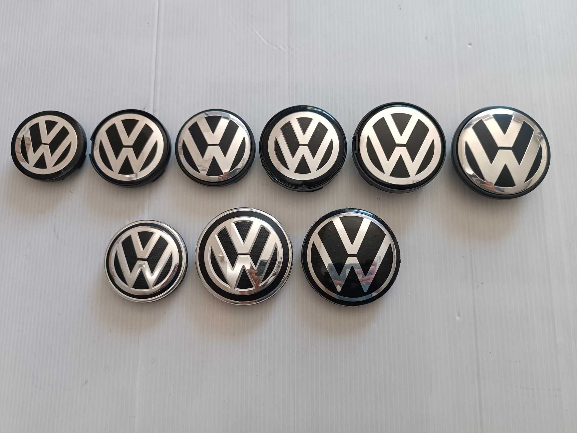 Centros/tampas de jante completos VW Volkswagen