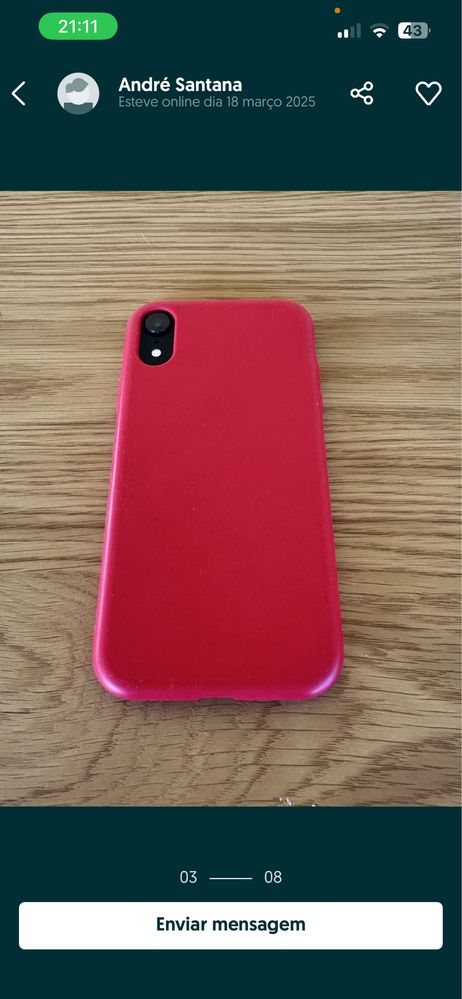 Iphone XR Preto - 64 gb