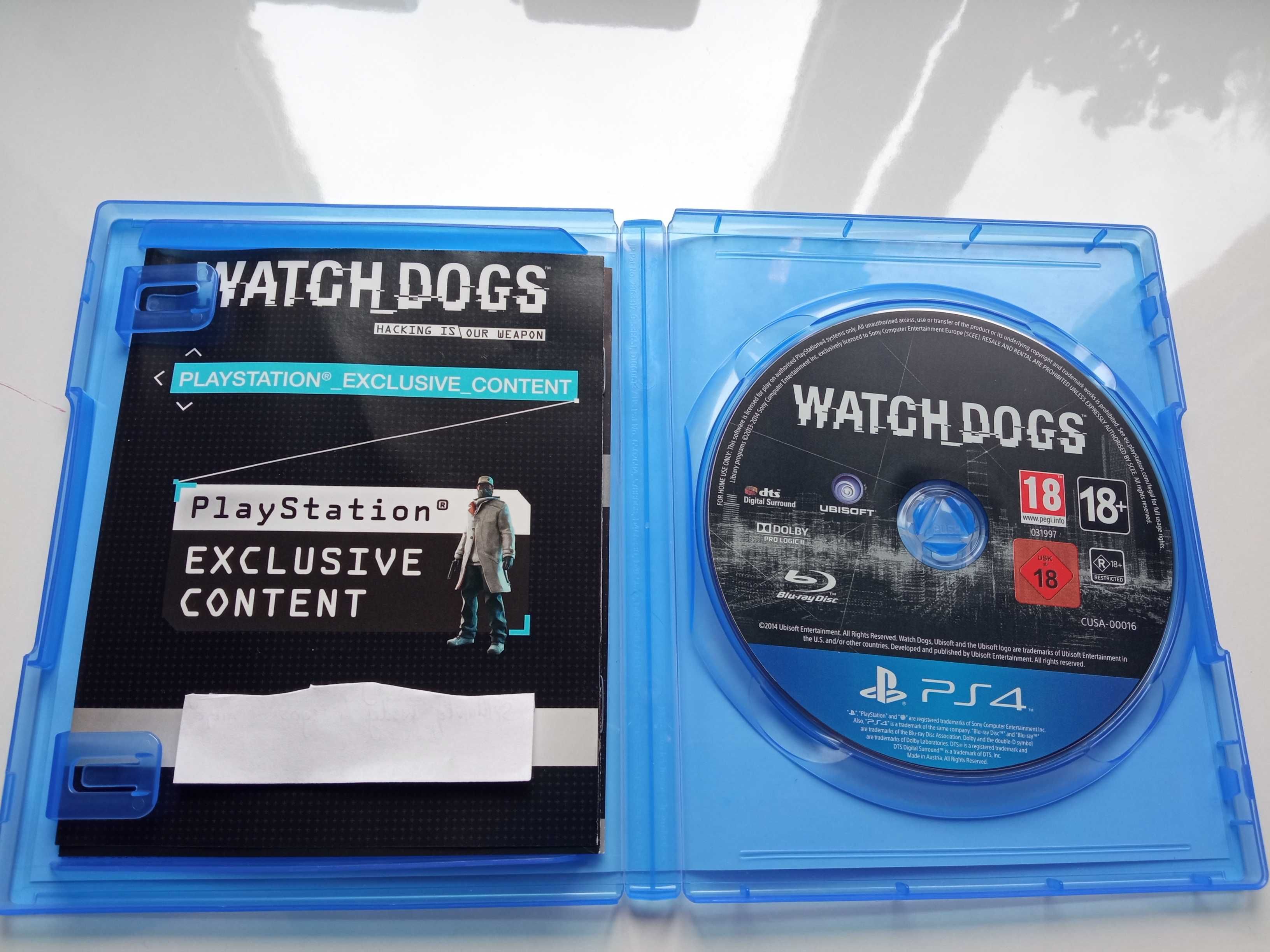 Ps4 - Watch Dogs | Nowa Gra! + EKSKLUZYWNY DODATEK PS4!