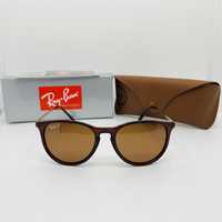 Солнцезащитные очки Ray Ban Erika 4171P Glossy Brown-Gold|Brown