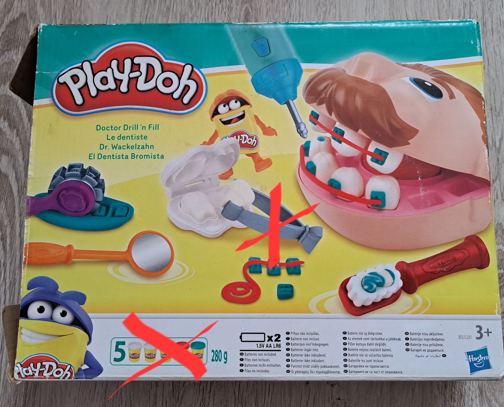 Play doh zestaw Dentysta 3+