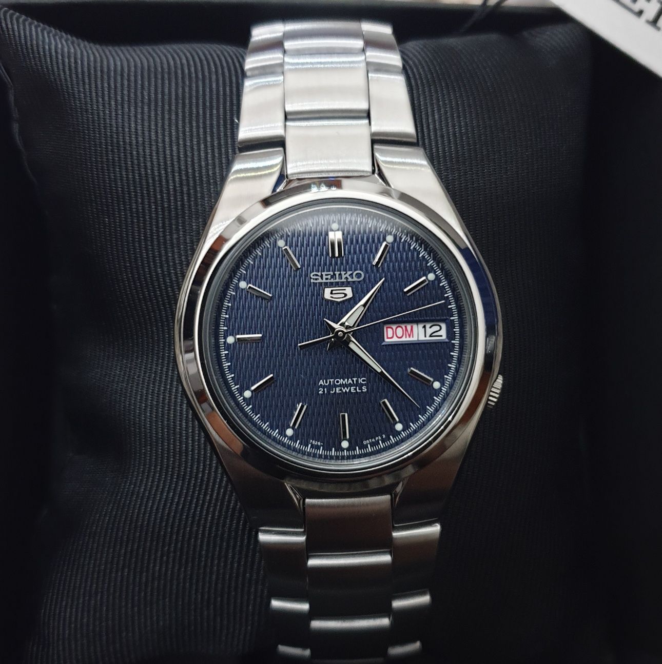 *NOVO* Seiko 5 Sports Automático SNK603K1 Azul (38mm)