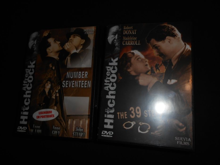 Alfred Hitchcock/Conjunto de 8 filmes em DVD-3 euros cada DVD