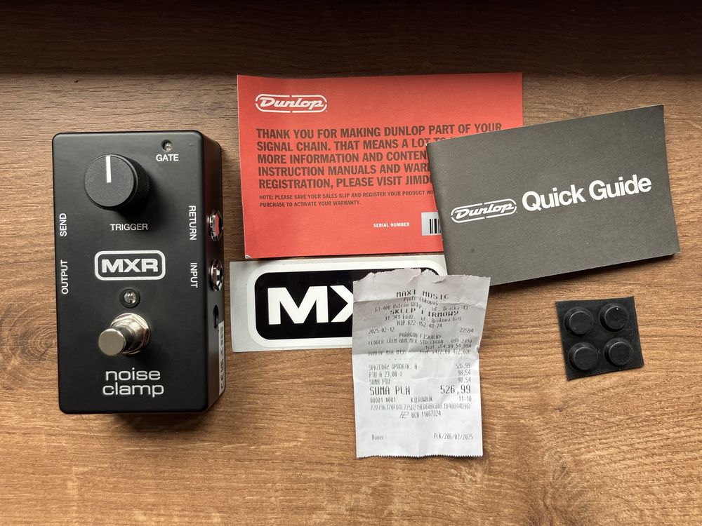 MXR noise clamp bramka szumów noise gate na gwarancji