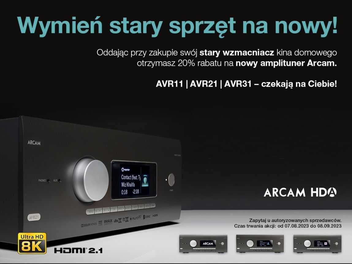 Arcam AVR31 | Amplituner AV | Dostawa 0zł | Raty | Salon Warszawa |