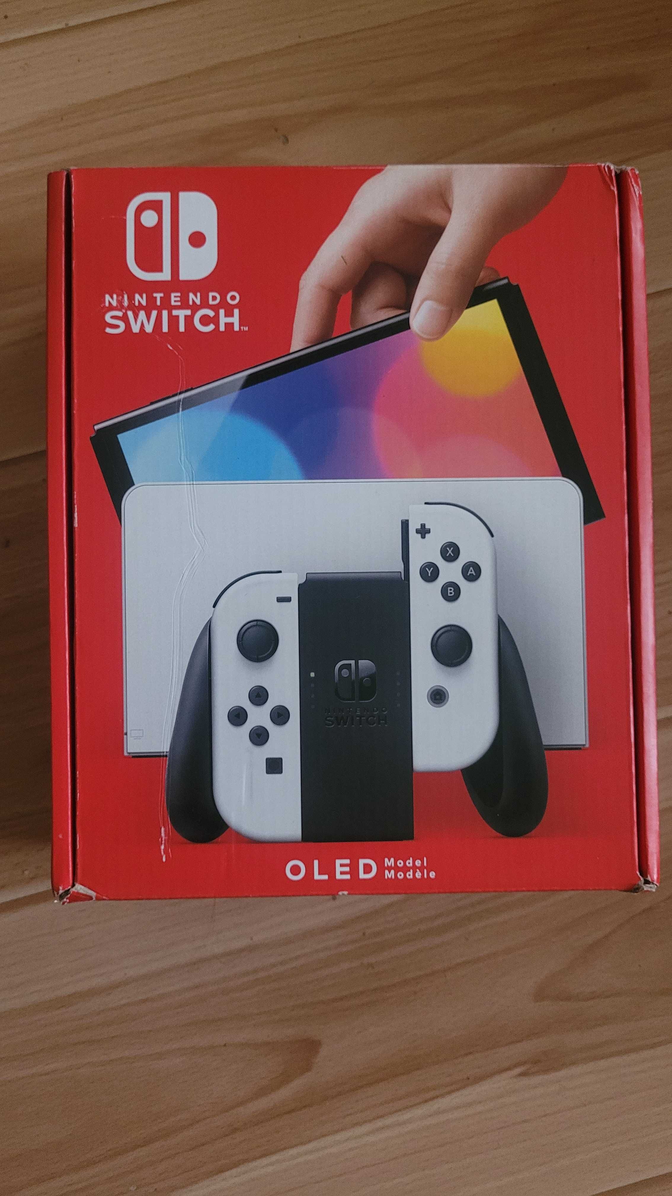 Konsola Nintendo Switch OLED biała NOWA