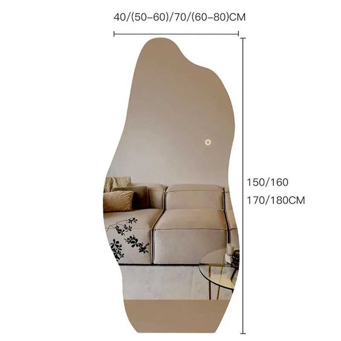 ПРЕМІУМ ЯКІСТЬ! Зеркало з підсвіткою Дзеркало амбілайт Київ та область