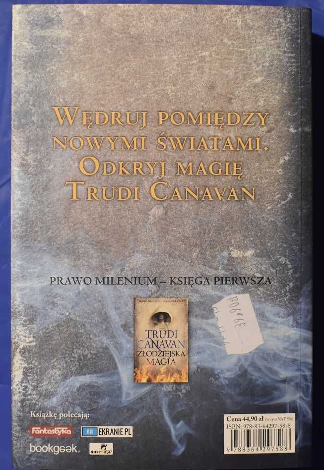 Prawo Milenium  Złodziejska magia tom 1  Anioł Burz tom 2