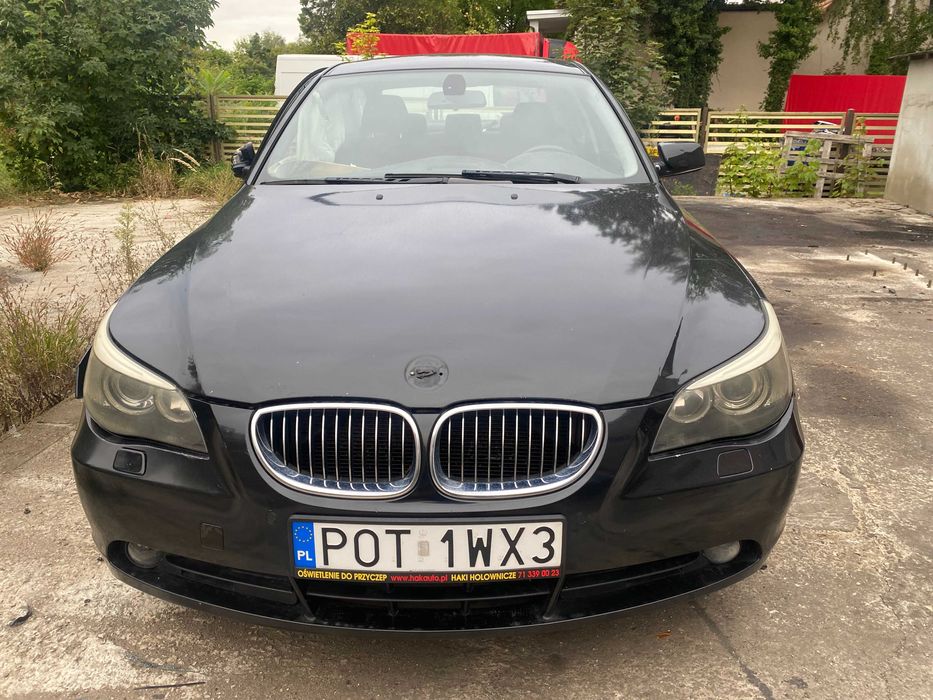 BMW E60 2,5TD sedan automat Wrocław doskonałe mocne i ekonomiczne auto