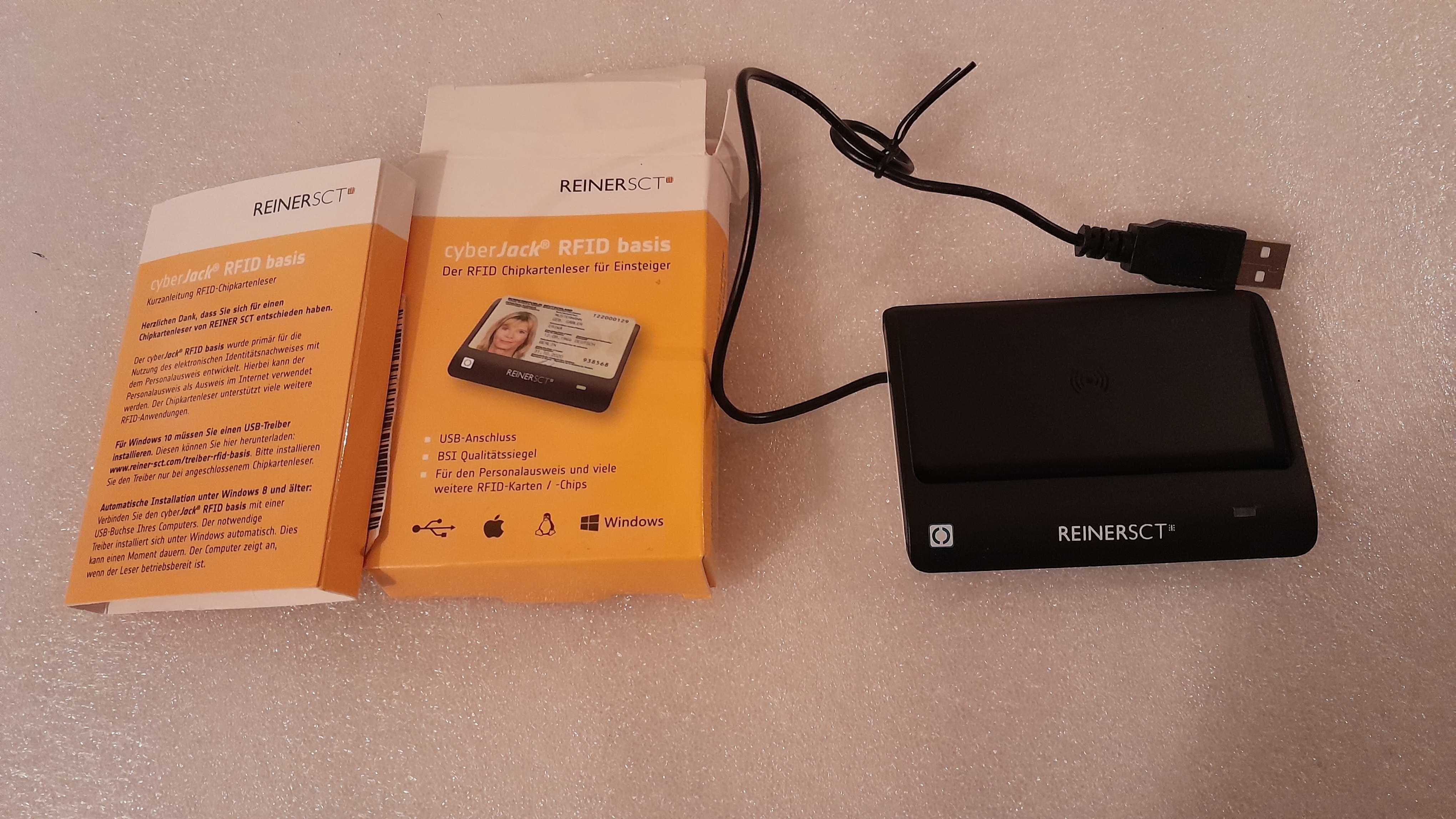 Czytnik kart Reiner SCT cyberJack RFID Basis