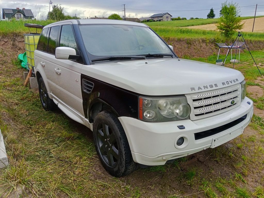 Range Rover Sport L320 uszkodzony niekompletny