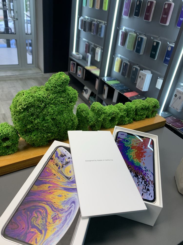 iPhone Xs Max 64Gb Silver Neverlock Гарантія від магазину