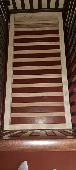 Дитяче ліжко Veres + натуральний жорсткий матрац 60х120х10