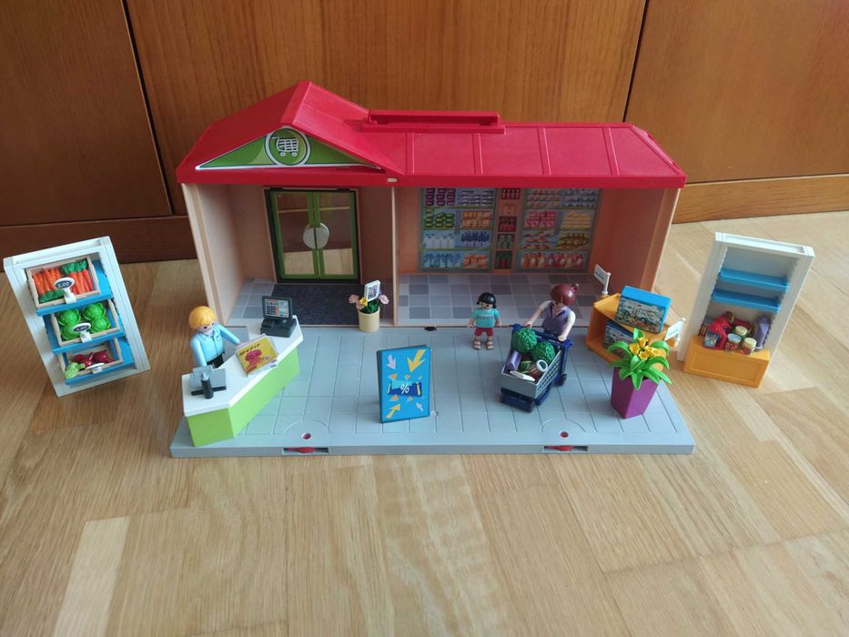 Mercearia Maleta Playmobil