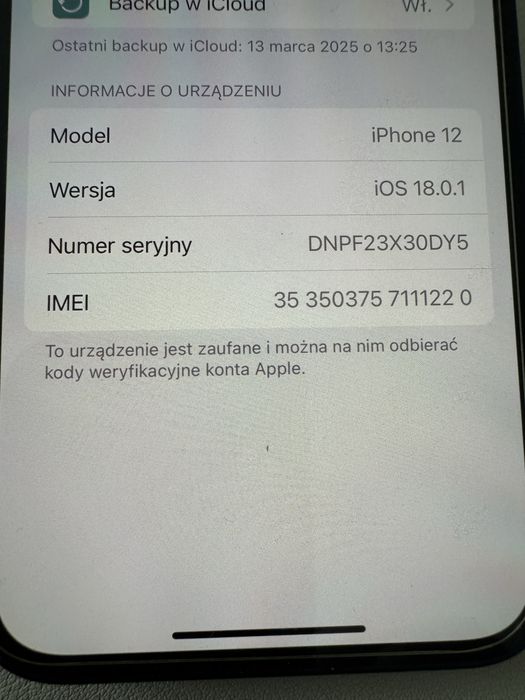 Iphone 12  256 gb