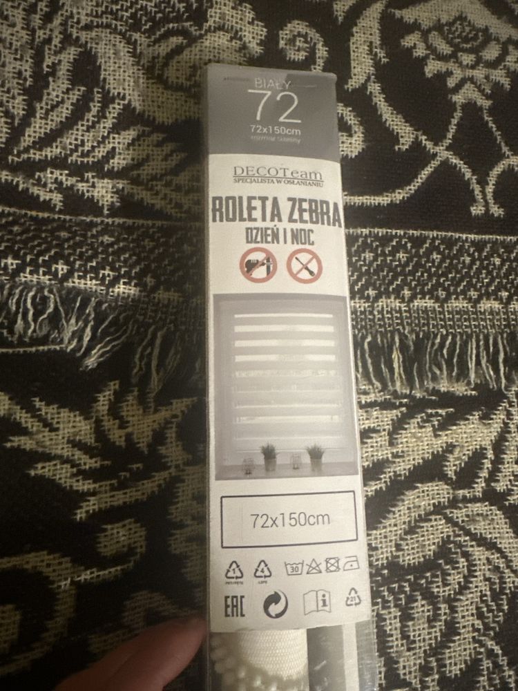 Roleta dzień noc 72x150 nowa nieużywana