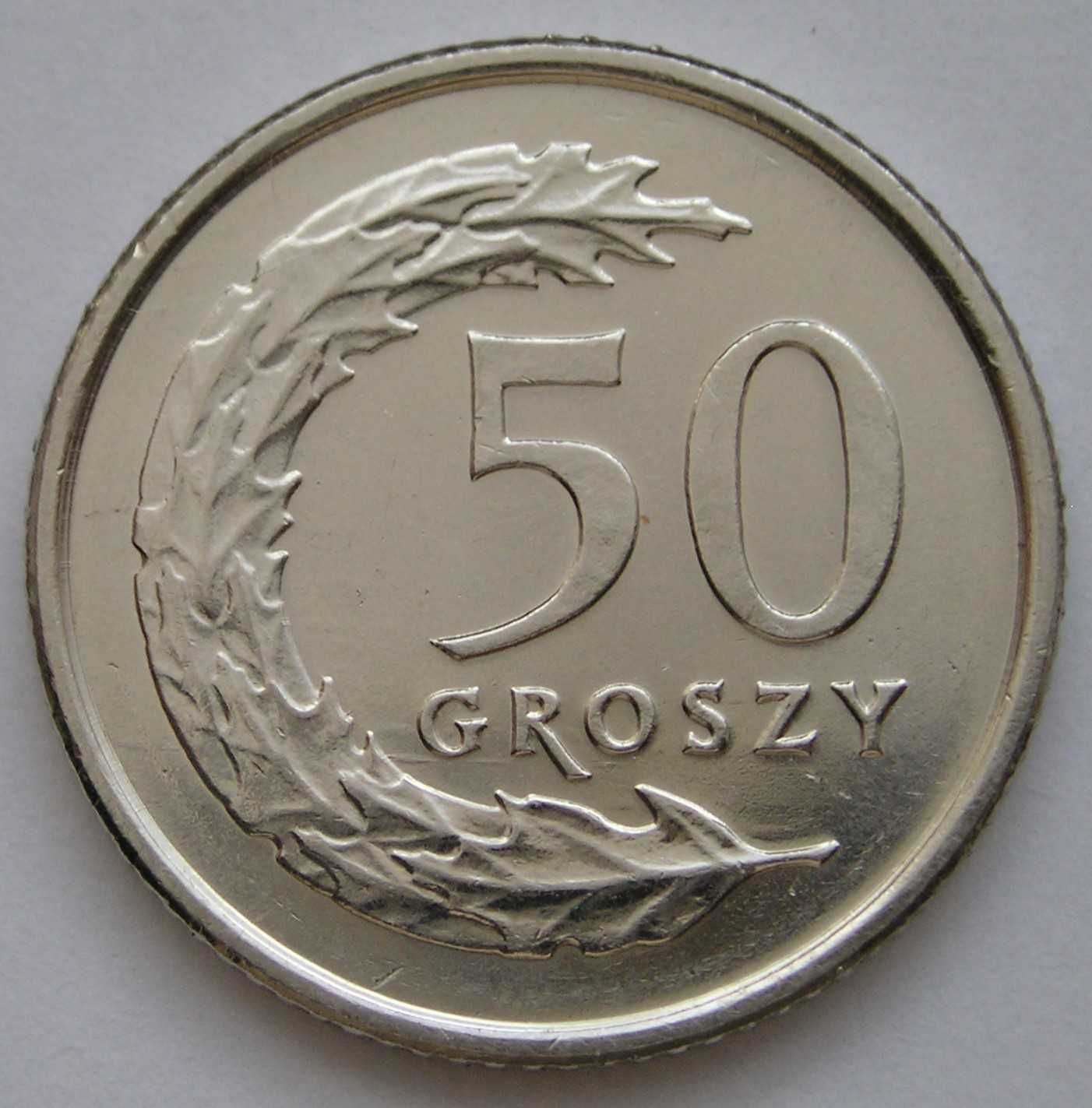 Polska 50 groszy 1991 - stan 1/2