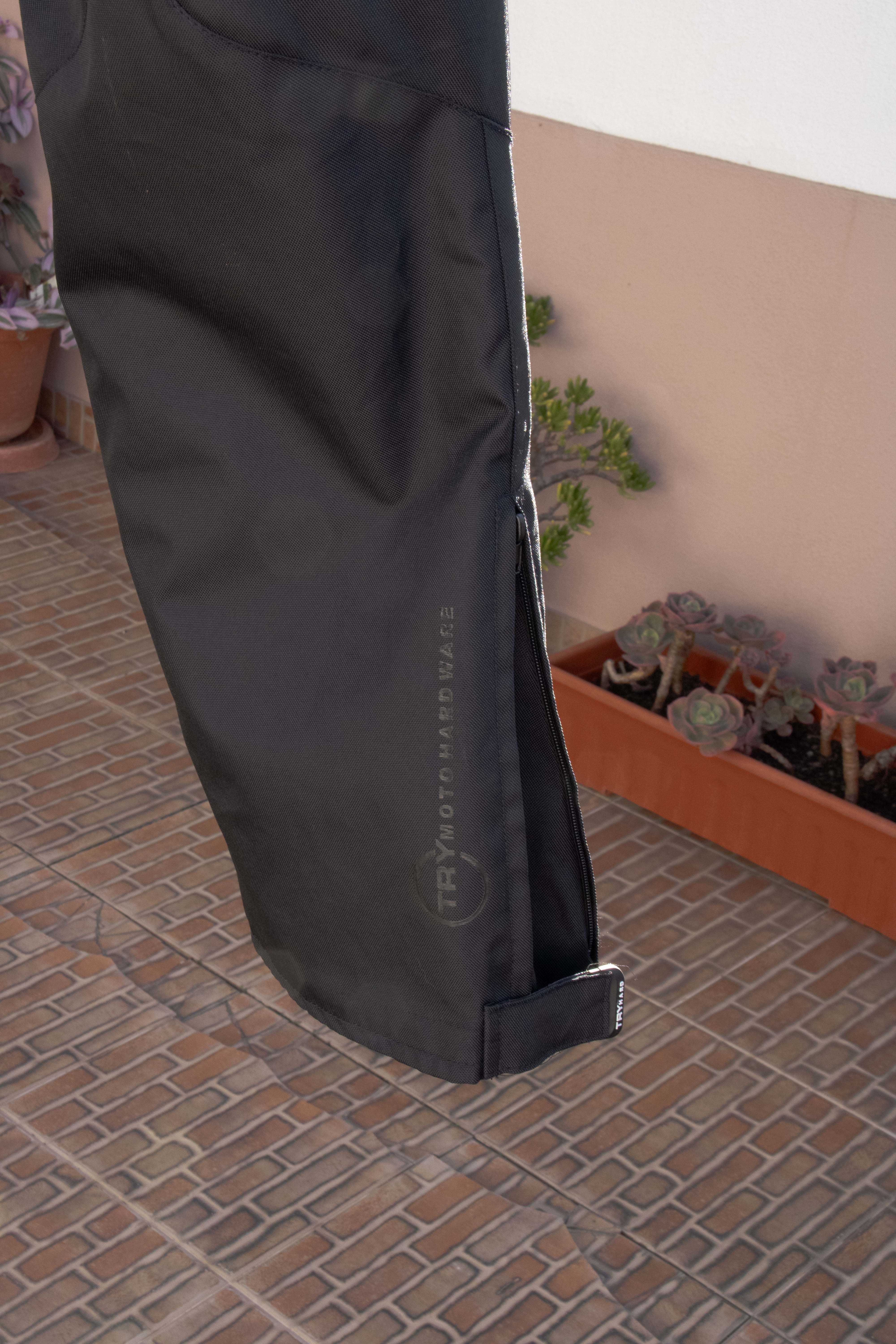 Calças mota Kevlar preto