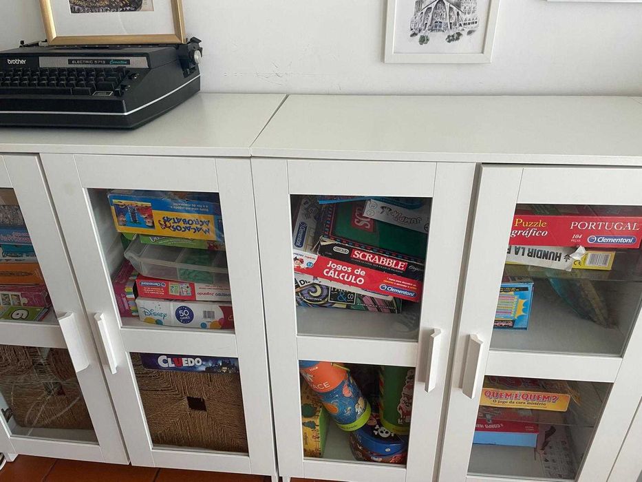 armário branco ikea como novo