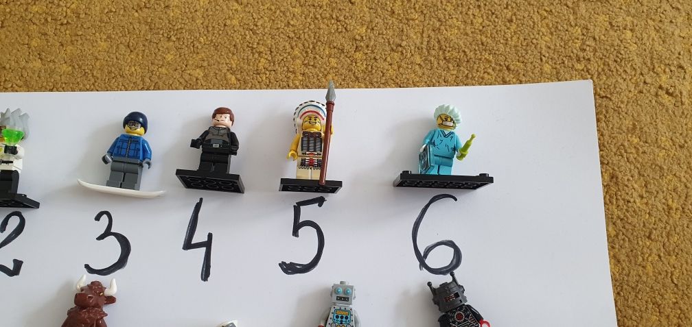 Klocki lego figurki Partia nr 3