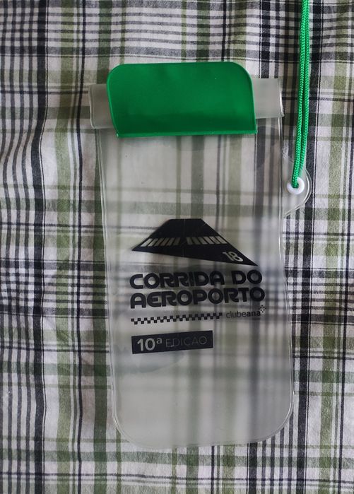 Bolsa telemóvel transparente - Nova - Corrida Aeroporto