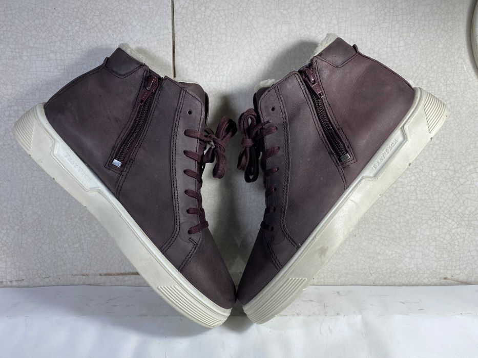 Ecco Street Tray Gore-Tex кожаные зимние ботинки 36 р 23 см оригинал