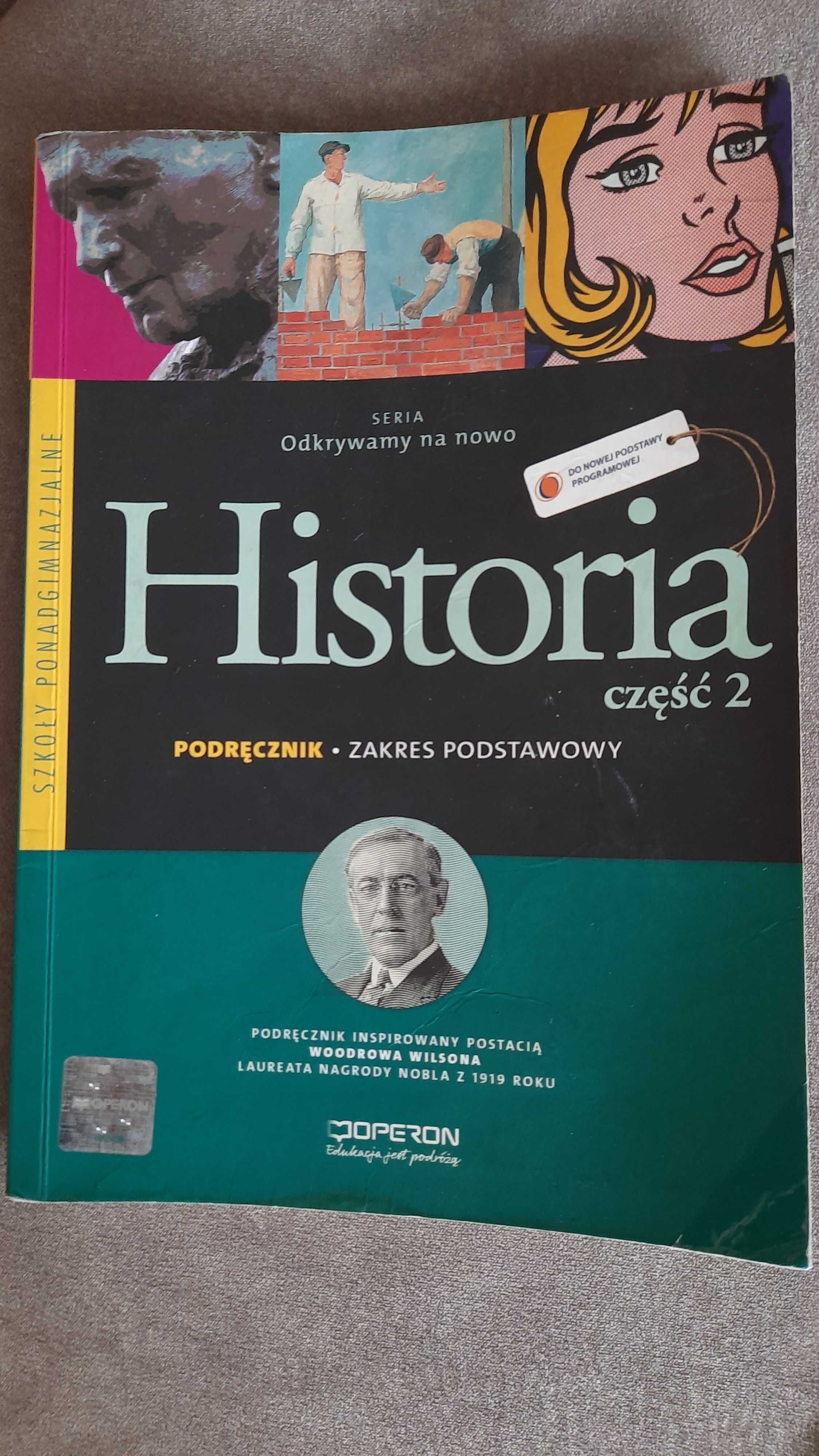 Odkrywamy na nowo. Historia. Część 2. Podręcznik