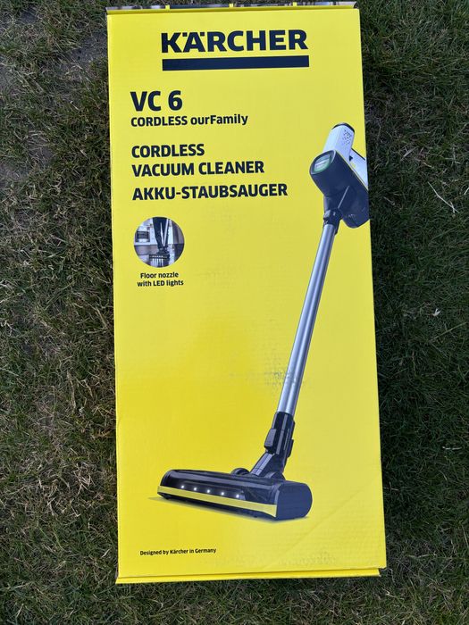 Пылесос ручной для дома Karcher VC 6 Cordless ourFamily (1.198-670.0)