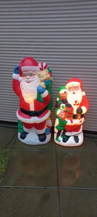 Mikołaj podświetlany na zewnątrz 80 cm. 100cm