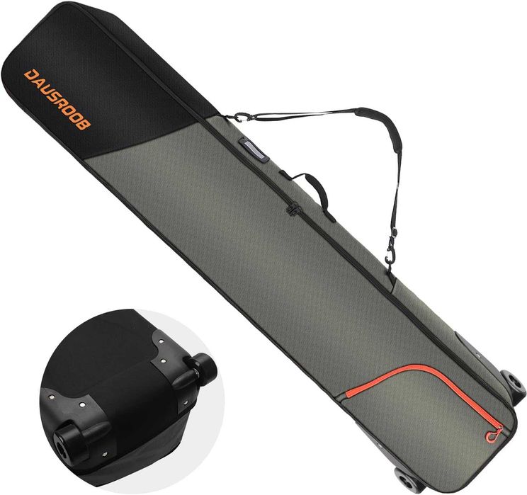 DAUSROOB Snowboar torba na kółkach  snowboardowa i narciarska