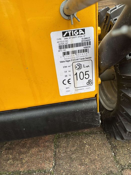 Odśnieżarka Stiga nowa