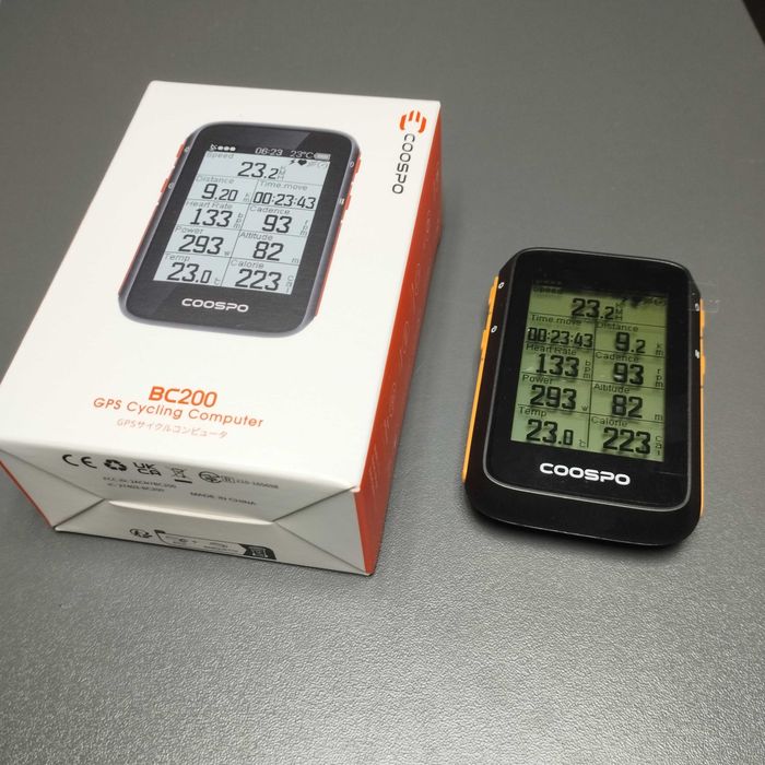Велокомпьютер CooSpo BC200 GPS ANT+