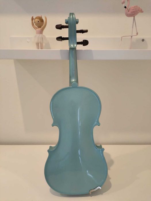 Stentor Harlequin Violin Outfit, Light Blue, 1/2