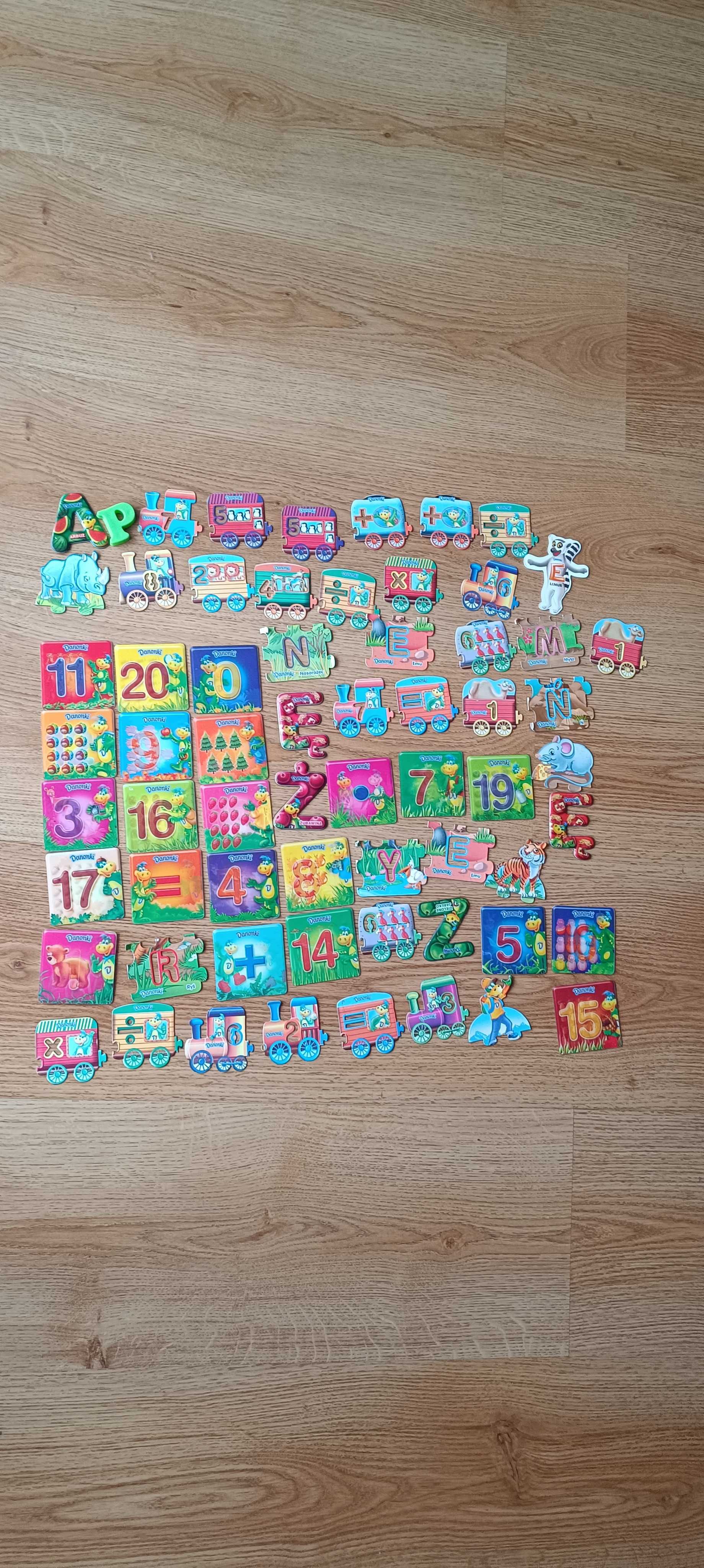 Magnesy na lodówkę 60 sztuk