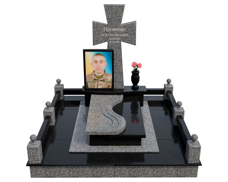 Пам’ятники з натурального граніту під замовлення, від