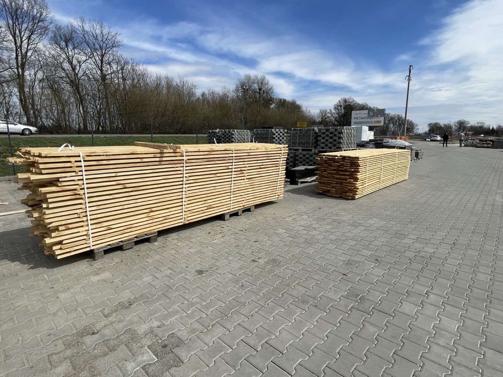 Пиломатеріали в наявності та під замовлення
