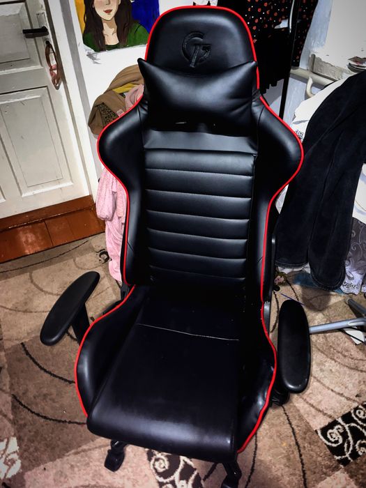 Ігрове крісло GamePro Rush Black-Red