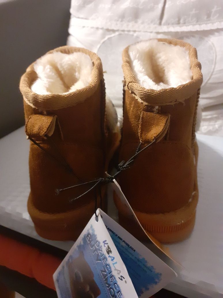 Buty dziecięce kozaki koala typu Emu