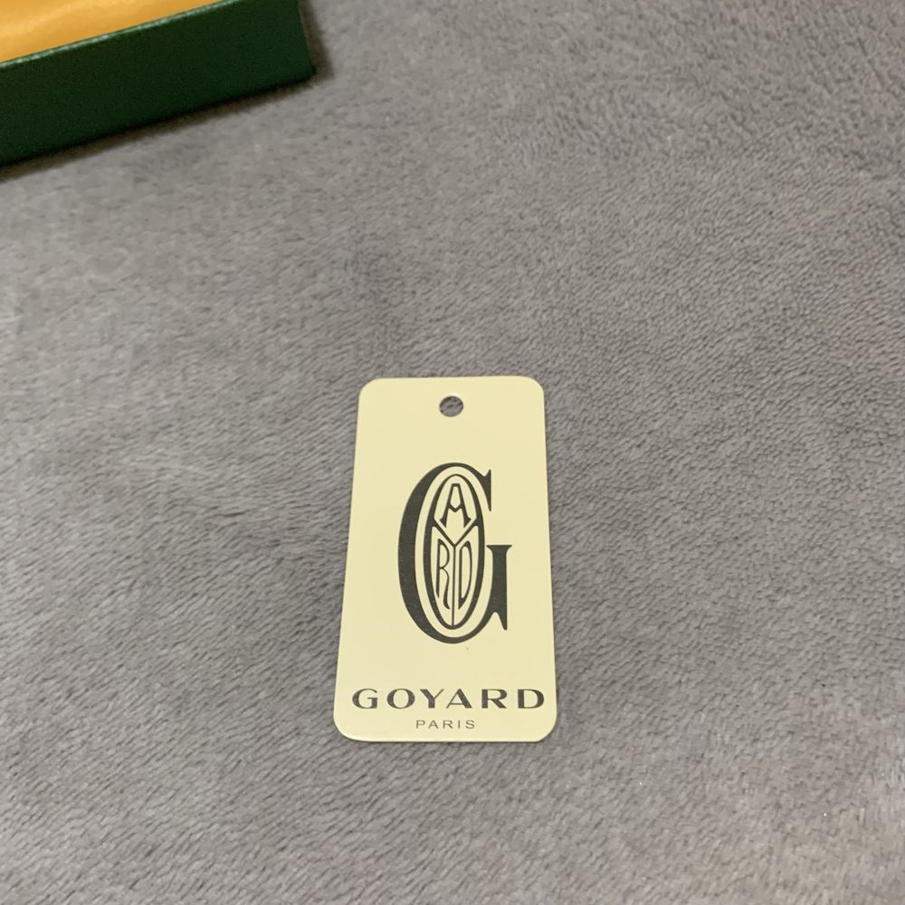 Porta Cartoes Cinzento da Goyard com Caixa