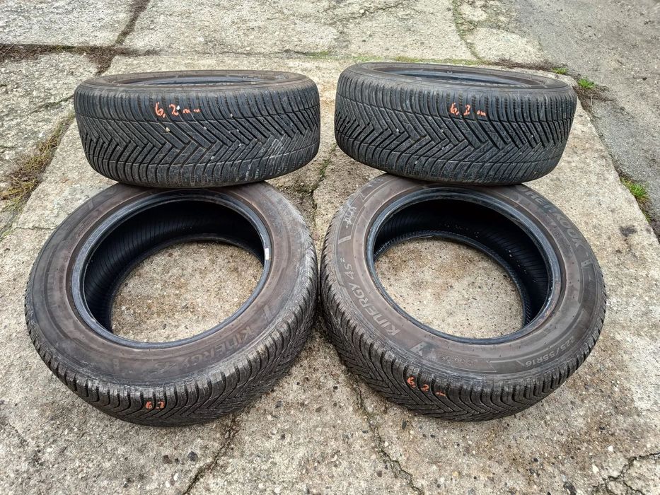 OPONY CAŁOROCZNE 4X HANKOOK KINERGY 4S2 225/55 R16 6.2MM 2023r ZIMOWE LETNIE