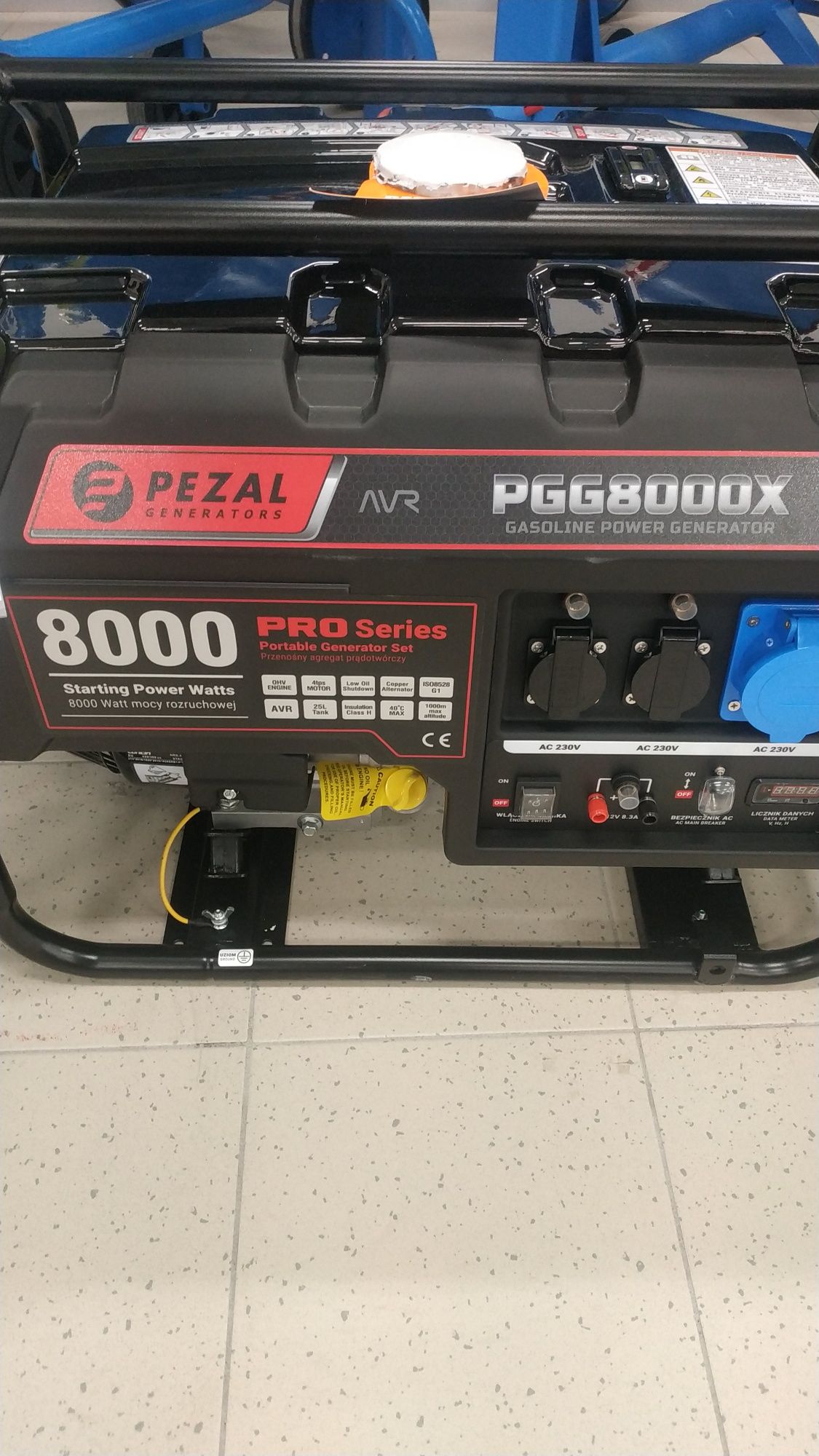 Генератор PEZAL PGG8000X