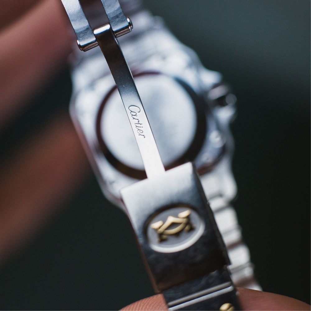 Relogio Cartier Santos Lady 24mm ref.0902 - Automatico - 1980s
