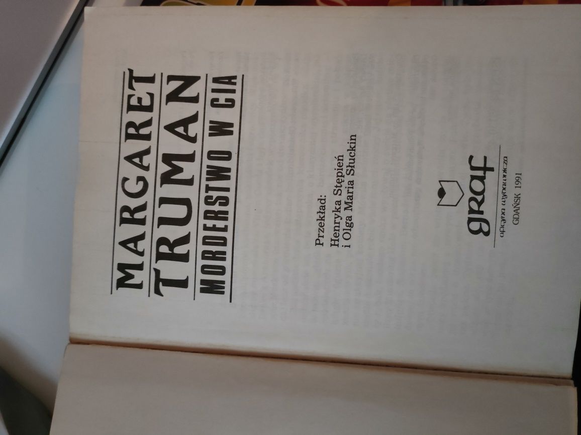 Margaret Truman. Morderstwo w CIA.