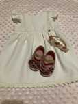 Sukienka chrzest lana baby 68