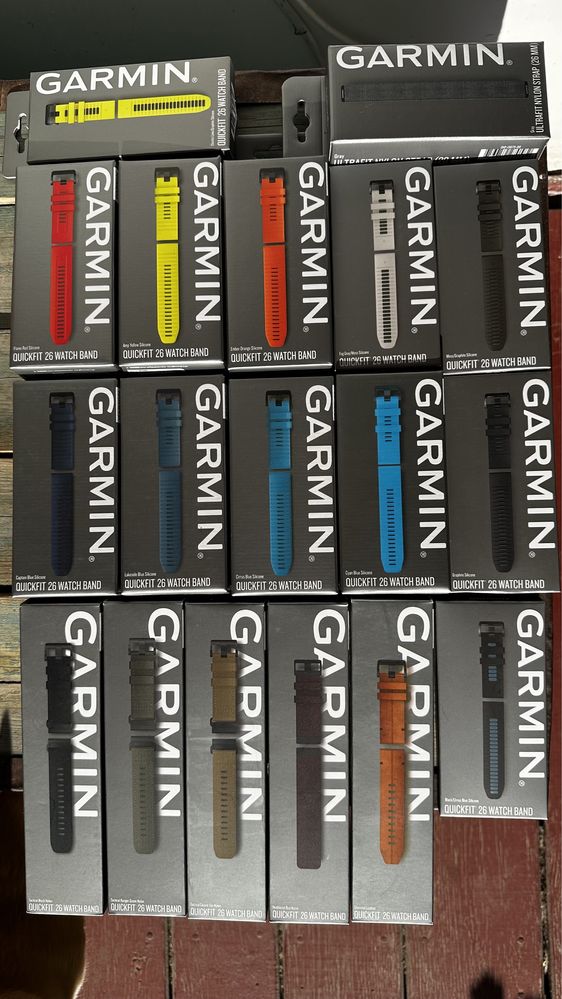 Оригинальные браслеты garmin