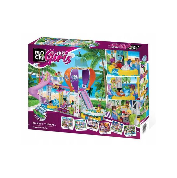 Klocki My Girls Aquapark Basen Dziewczynka 343 El.