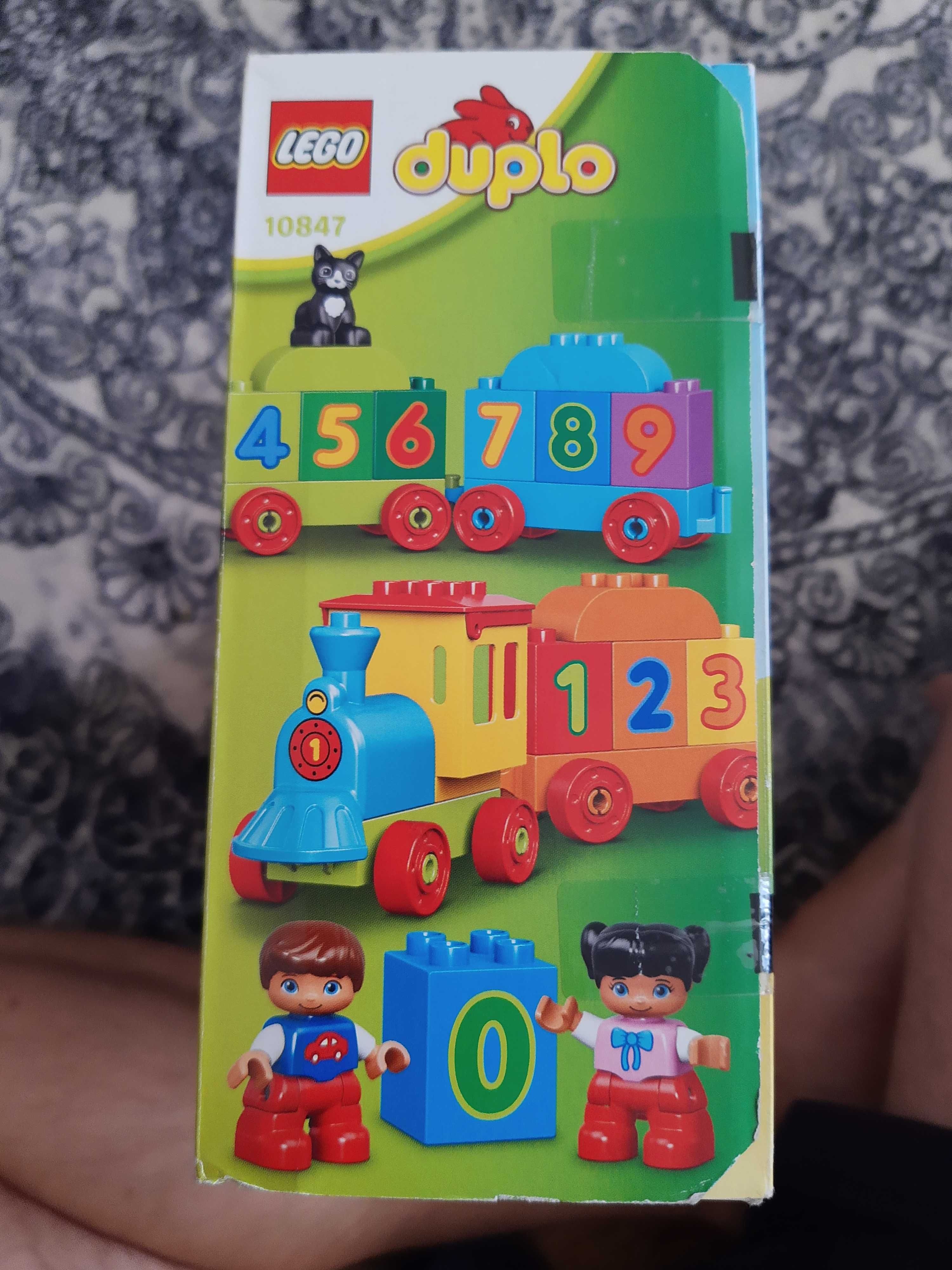 LEGO Duplo 10847 Pociąg z cyferkam PUDEŁKOi