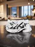 Balenciaga Runner Tênis Casual Envelhecido com Numeração Personalizada