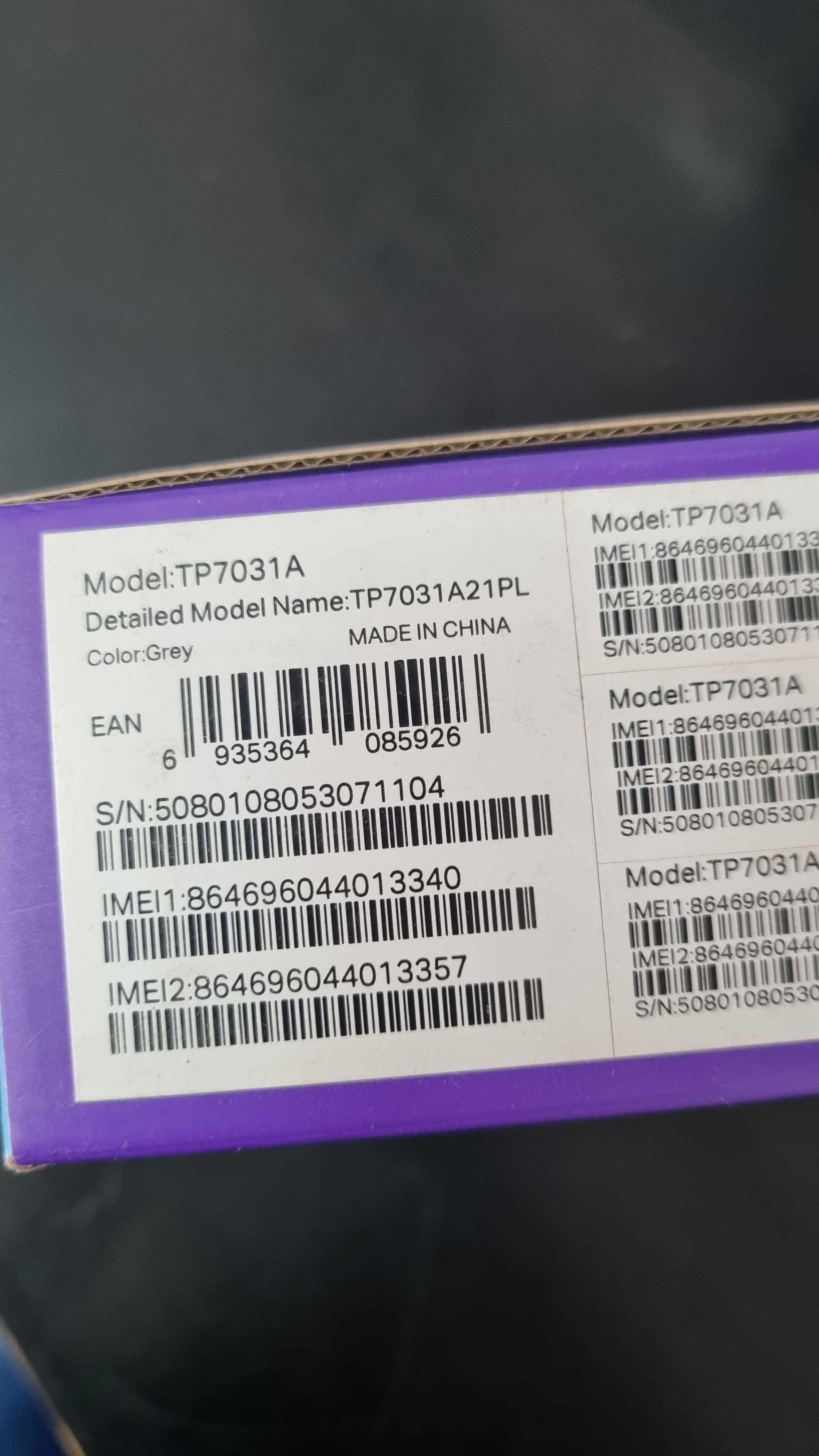 Nowy Smartfon telefon komórkowy dotykowy Neffos TP7031A C5 Plus