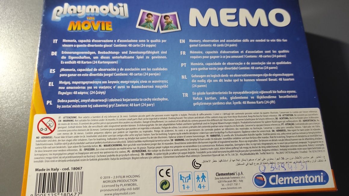 Gra Playmobil Memo